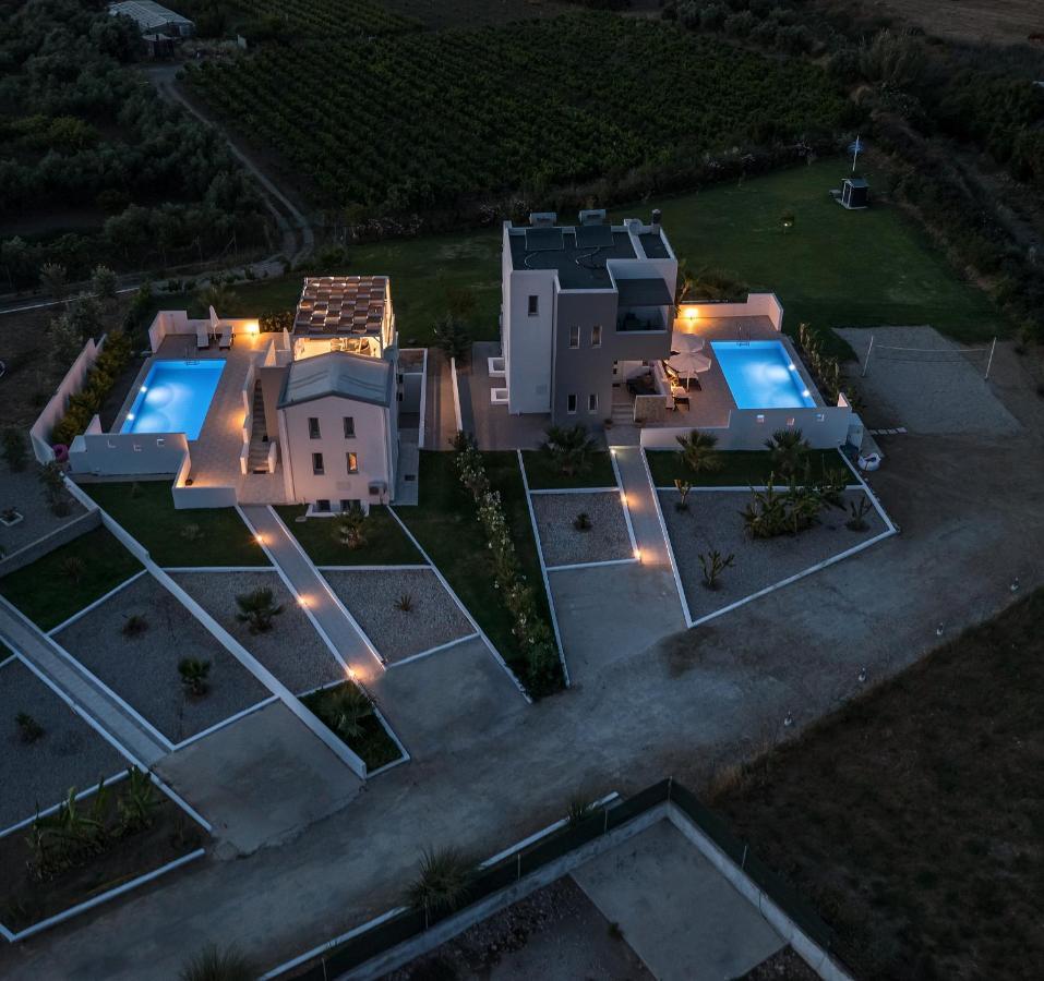 Asteria Pearl Villa 2 With Rooftop Jacuzzi Tigaki Exterior foto